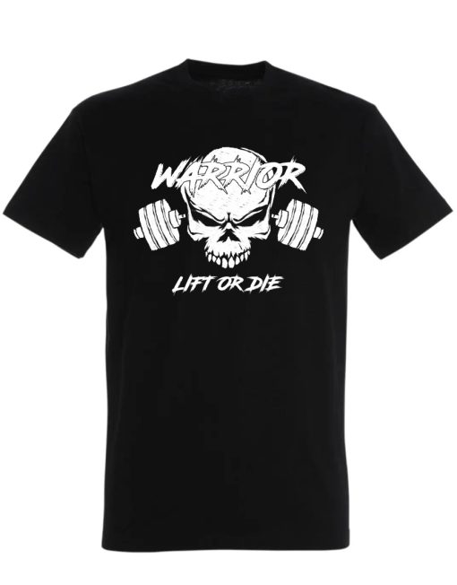 warrior bodybuilding t-shirt - warrior gear t-shirt lift or die t-shirt - fitness t-shirt - powerlifting t-shirt