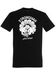 camiseta strongman a máquina alexandre hulin - o homem mais forte da França - camiseta o homem mais forte do mundo