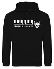 warrior powerlifting gear sweatshirt - powerlifting hættetrøje - herre sports sweatshirt - warrior powerlifting gear