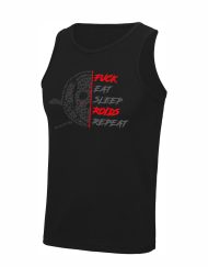 bodybuilding lifestyle tank top - hardcore steroid tank top - jason skull tank top - bodybuilding - warrior gear