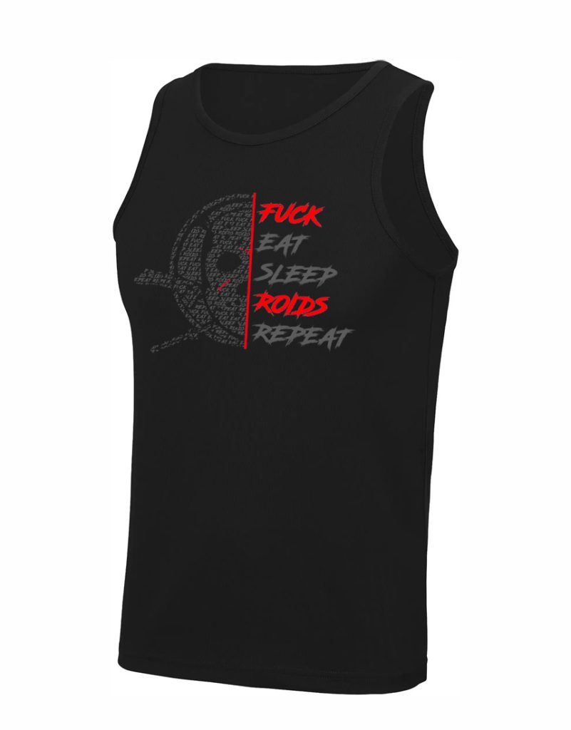 bodybuilding lifestyle tanktop - hardcore steroïde tanktop - jason schedel tanktop - bodybuilding - warrior gear