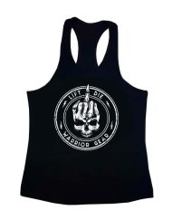 stringer skull bodybuilding - stringer skull musculation - t-shirt skull bodybuilding - stringer tête de mort musculation - warrior gear