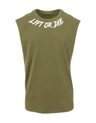 lift or die camiseta sin mangas - motivación powerlifting camiseta sin mangas - camiseta powerlifting - lift or die