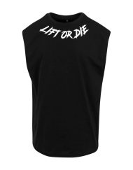 camiseta sin mangas motivación powerlifting : lift or die - camiseta sin mangas motivación powerlifting - strongman - bodybuilding - warrior gear