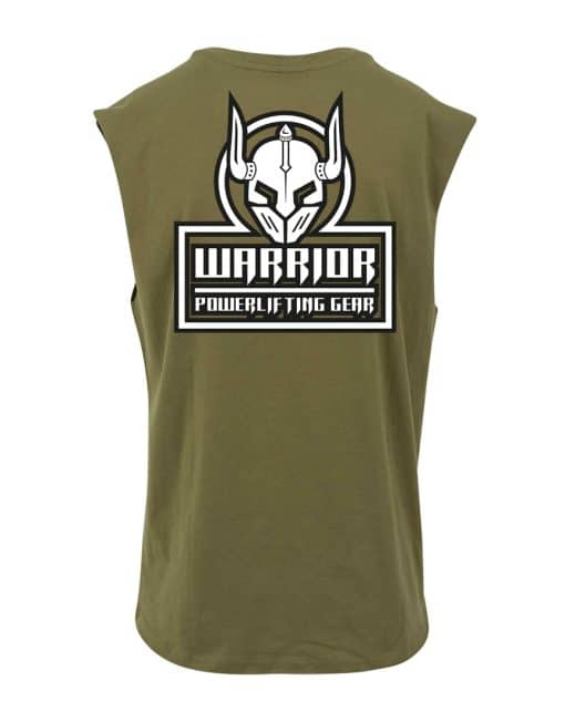 camiseta sin mangas warrior powerlifting gear - powerlifting sin mangas - motivación powerlifting - warrior gear