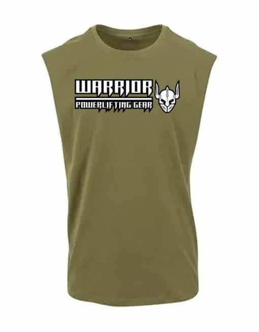 camiseta sin mangas warrior powerlifting gear - powerlifting sin mangas - motivación powerlifting - warrior gear