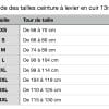 taillegeleider onbreekbare hefboomriem 13 mm powerlifting