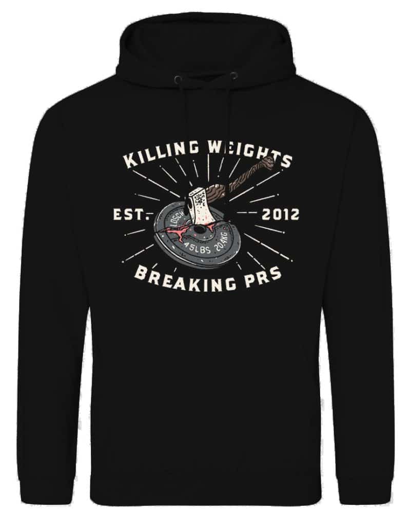 old school bodybuilding sweatshirt - powerlifting killing weights breaking prs - bodybuilding fitness sweatshirt - hardcore bodybuilding sweatshirt