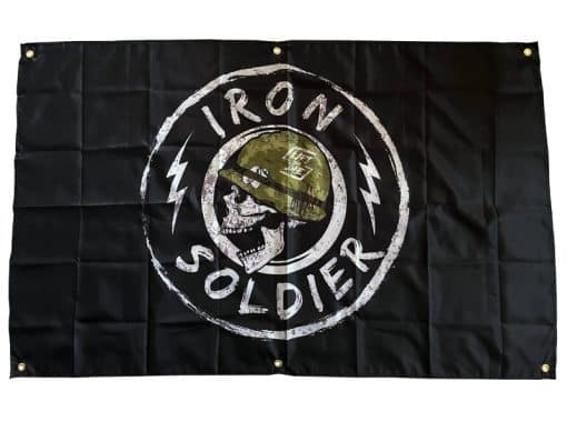 флаг homegym iron soldier бодибилдинг