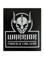 warrior powerlifting gear - autocolant de motivație powerlifting