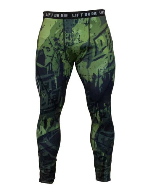 warrior gear Herren- bodybuilding Leggings – powerlifting – strongman -Leggings – Herren-Sportleggings