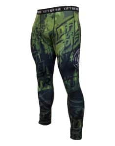 Leggings fitness da uomo warrior gear - leggings sportivi da uomo