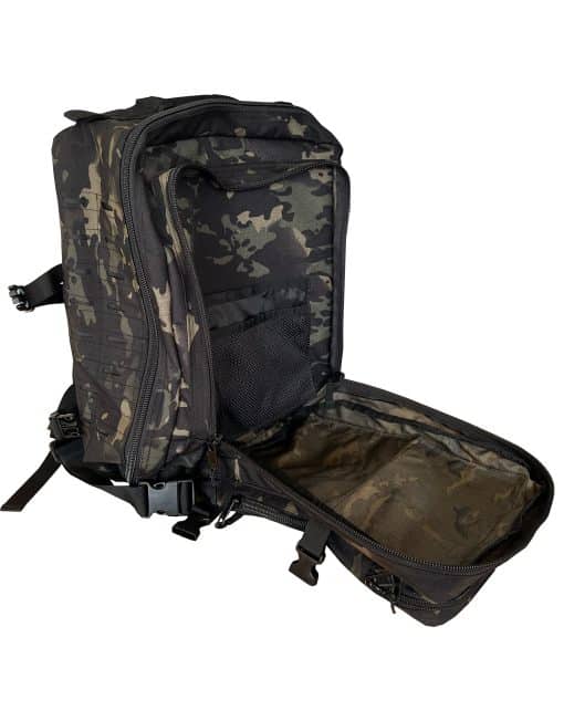 Mochila táctica de camuflaje para culturismo de 45l, bolsa deportiva de camuflaje para fitness