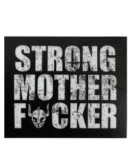 strong mother fucker sticker - autocolant motivațional strongman powerlifting