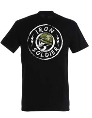 t-shirt bodybuilding iron soldier - t-shirt hardcore powerlifting - t-shirt fitness schedel - t-shirt bodybuilding hardcore