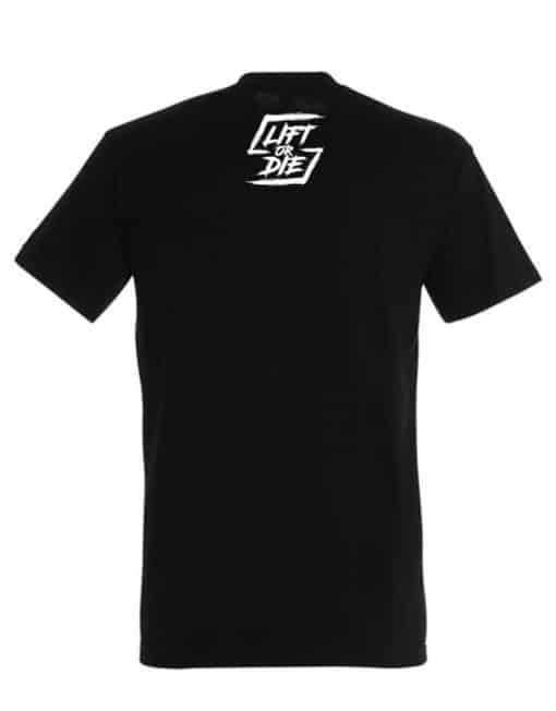 camiseta guerrero lift or die - camiseta powerlifting strongman gimnasio fitness