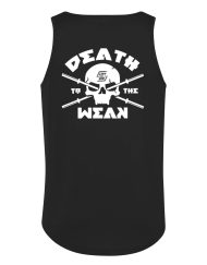 death to the weak - camiseta sin mangas de fitness - camiseta sin mangas powerlifting - camiseta sin mangas strongman - camiseta sin mangas de gimnasio