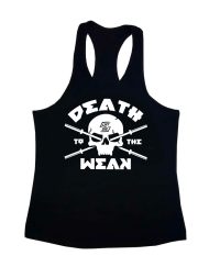 stringer bodybuilding death to the weak - stringer noir fitness - stringer tete de mort - stringer skull