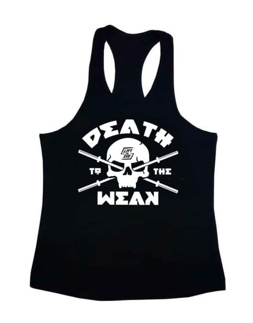 stringer bodybuilding death to the weak - stringer black fitness - stringer tete de mort - stringer kallo