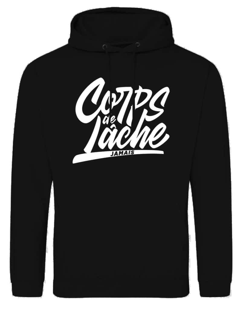 Sudadera humorística corps de lâche - sudadera deportiva de culturismo - sudadera deportiva fitness - bodybuilding - sudadera humorística de cuerpo suelto