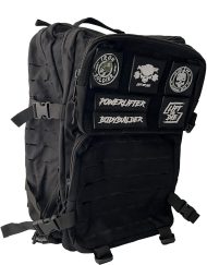 Mochila Táctica Militar culturismo - fitness - powerlifting - strongman - bodybuilding - mochila con parche de velcro