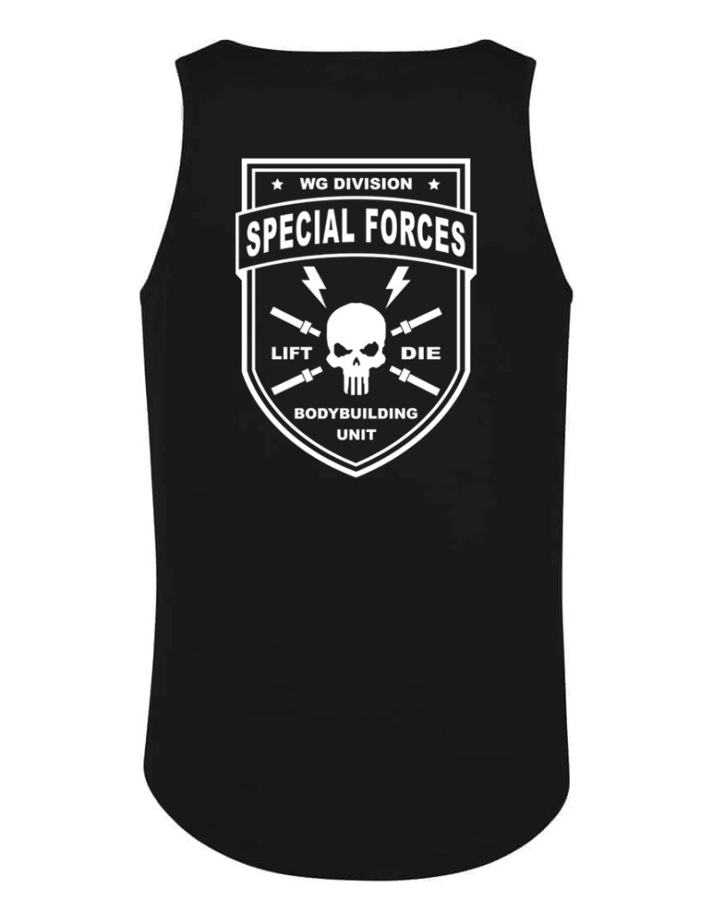 militar bodybuilding camiseta sin mangas warrior gear