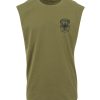 camiseta verde sin mangas warrior gear strength division del águila - camiseta sin mangas de powerlifting - camiseta sin mangas de gimnasio - camiseta sin mangas strongman - camiseta sin mangas bodybuilding - camiseta lift or die