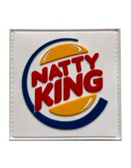 natty king velcro patch - bodybuilding velcro patch - bodybuilding velcro patch - warrior gear patch - warrior powerlifting gear patch - backpack patch - cap patch - clothing patch - weight vest patch