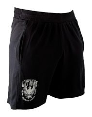 shorts de musculação masculinos negros - shorts de musculação baratos - bodybuilding - shorts strongman - shorts powerlifting - warrior gear - shorts respiráveis ​​- shorts esportivos masculinos