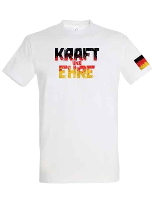 Tricou Deutschland Kraft Und Ehre Warrior Gear Deutschland - Tricou Muskelaufbau - Tricou powerlifting - Tricou Kraftdreikampf - Tricou Strongman - Tricou Starker Mann - Tricou fitness - Tricou Bodybuilding