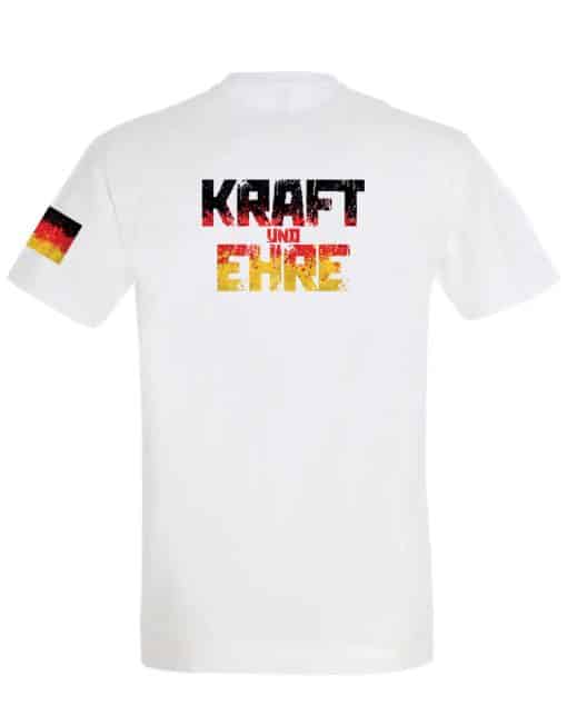 Deutschland Kraft Und Ehre Warrior Gear Deutschland t-shirt - Muskelaufbau t-shirt - powerlifting t-shirt - Kraftdreikampf t-shirt - Strongman t-shirt - Starker Mann t-shirt - fitnes t-shirt - Bodybuilding t-shirt