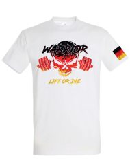 Camiseta Warrior Gear Deutschland - Camiseta Muskelaufbau - Camiseta powerlifting - Camiseta Kraftdreikampf - Camiseta Strongman - Camiseta Starker Mann - Camiseta Fitness - Camiseta Bodybuilding