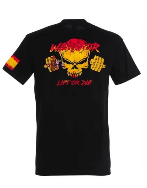 camiseta Warrior Gear Espana - camiseta musculación - camiseta Powerlifting - camiseta lifting power - camiseta Strongman - camiseta hombre fuerte - camiseta Fitness - camiseta Bodybuilding - camiseta gimnasio - camiseta -camisa warrior gear españa