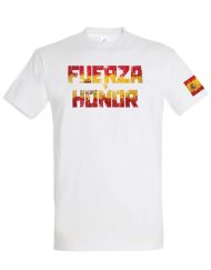 camiseta fuerza y honor Warrior Gear Espana - camiseta musculación - camiseta Powerlifting - camiseta levantamiento de potencia - camiseta Strongman - camiseta hombre fuerte - camiseta Fitness - camiseta Bodybuilding - camiseta culturismo